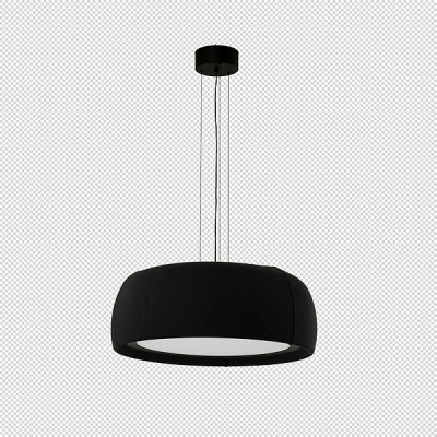 GONG BLACK PENDANT 600