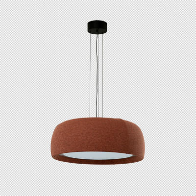 GONG TERRACOTTA PENDANT 600