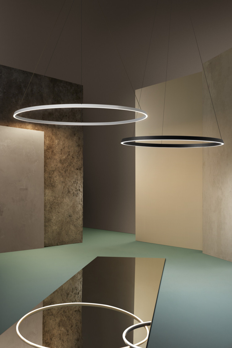 Купить подвесной дизайнерский светодиодный светильник CIRCULAR от